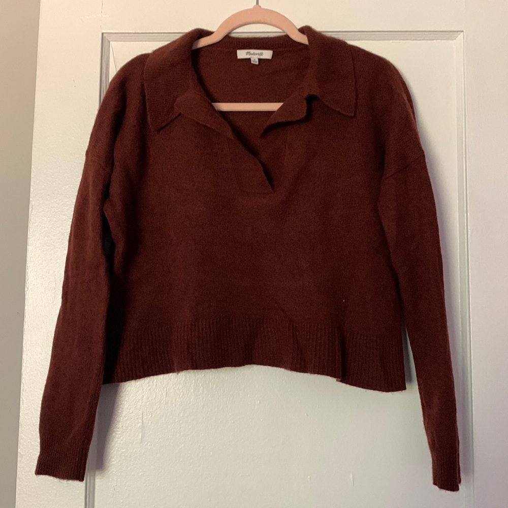Madewell Polo Sweater // Size M